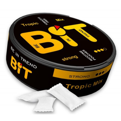 Снюс BiT Tropic Mix 13 г 20 мг/г (бестабачный, тонкий)