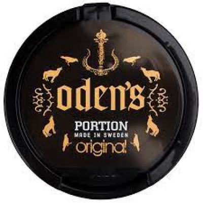 Снюс Oden's Original Portion 18 г 8 мг/г (табачный, толстый)