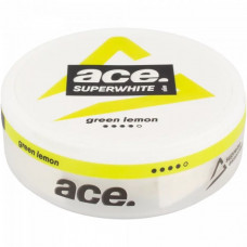 Снюс Ace Superwhite Green Lemon 16 мг/г