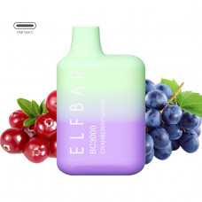 Электронная сигарета Elf Bar BC3000 Cranberry Grape (5%)