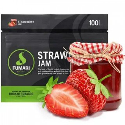 Табак для кальяна Fumari Strawberry jam (100г)