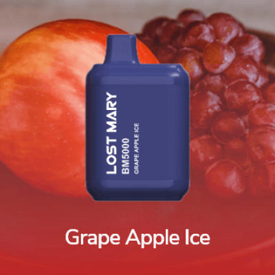 Электронная сигарета Lost Mary BM5000 Grape Apple Ice