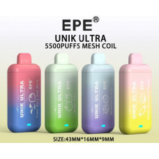 Электронная сигарета EPE 5500 Unic Ultra Banana ice