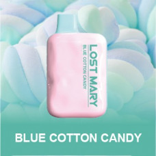 Электронная сигарета Lost Mary OS4000 Blue Cotton Candy / Черничная Сахарная Вата