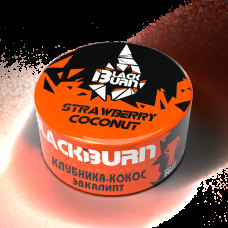 Табак для кальяна Black Burn Strawberry Coconut (Клубника с кокосом и эвкалиптом) 25 г