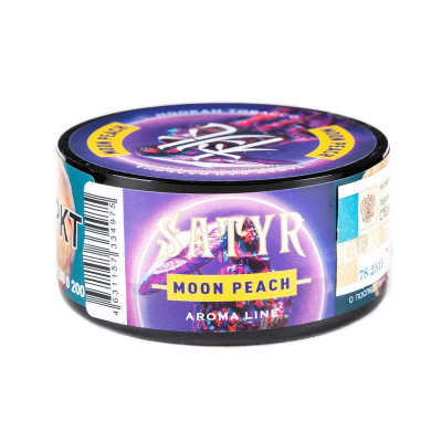 Табак для кальяна Satyr 25г - Moon Peach (Лунный Персик)
