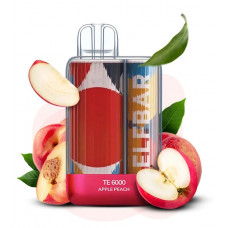 Электронная сигарета Elf Bar TE6000 Apple peach (Яблоко Персик) 5% 6000 затяжек