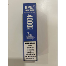 Электронная сигарета EPE 4000 Unik Lux Blue razz ice