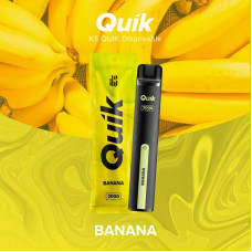 Электронная сигарета Quik Banana (3%, 2000 тяг)