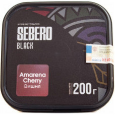 Табак для кальяна Sebero Black amarena cherry 200г