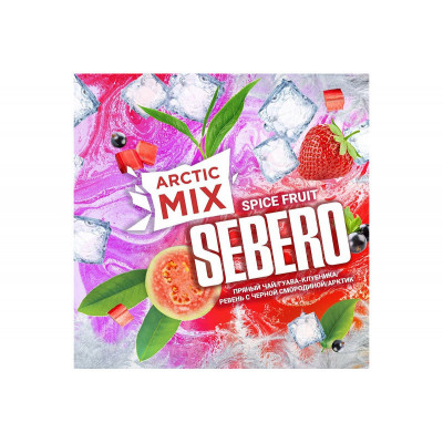 Табак для кальяна Sebero Arctic Mix 30г - Spice Fruit (Пряный чай Гуава Клубника Ревень Черная смородина Лед)