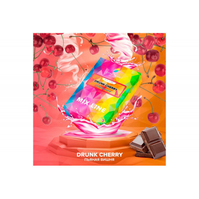 Табак для кальяна Spectrum 40г - Drunk Cherry (Вишня Ром Шоколад)