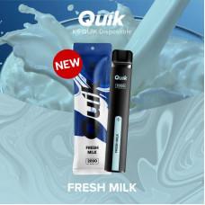 Электронная сигарета Quik Fresh milk (3%, 2000 тяг)