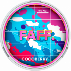 Снюс FAFF Cocoberry (Кокос с клубникой) 150 мг/г (бестабачный, тонкий)