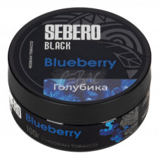 Табак для кальяна Sebero BLACK Blueberry - Голубика 100гр