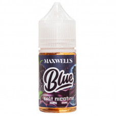 Жидкость Maxwells SALT 30 мл BLUE 20 мг/мл Холодный лимонад с черникой, ежевикой и голубикой