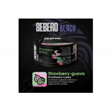 Табак для кальяна Sebero Black 25г - Strawberry Guava (Клубника Гуава)