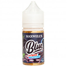 Жидкость Maxwells HYBRID 30 мл BLUE 20 мг/мл Холодный лимонад с черникой, ежевикой и голубикой