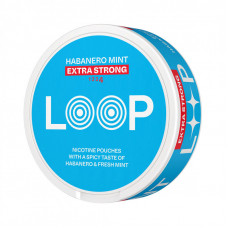 Снюс Loop Habanero Mint Extra Strong 20 мг/г (бестабачный, тонкий)