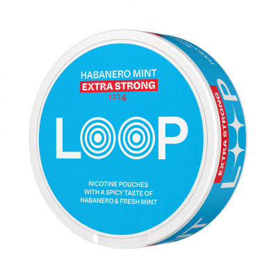 Снюс Loop Habanero Mint Extra Strong 20 мг/г