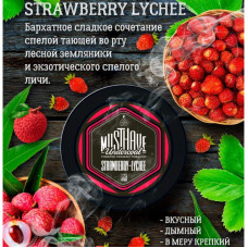 Табак для кальяна Musthave Strawberry lychee (Земляника Личи) 25 г