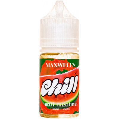 Жидкость Maxwells SALT 30 мл CHILL 12 мг/мл Освежающий Арбузный лимонад