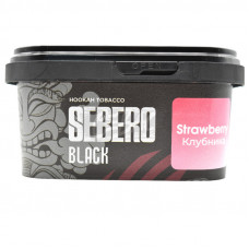 Табак для кальяна Sebero BLACK Strawberry - Клубника 200гр