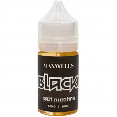 Жидкость Maxwells SALT 30 мл BLACK 20 мг/мл Терпкий табак