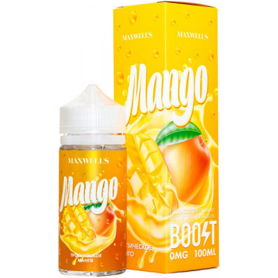 Жидкость Maxwells 100 мл MANGO 0 мг/мл Тропическое манго (без никотина)