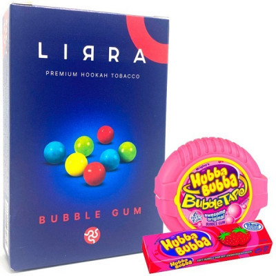 Табак для кальяна Lirra Bubble Gum (Сладкая Жвачка) 50 гр