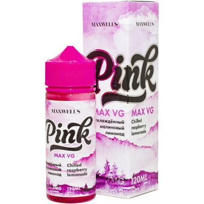 Жидкость Maxwells 120 мл Pink MAXVG 120 мл 3 мг/мл Охлажденный малиновый лимонад