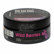 Табак для кальяна Sebero BLACK Wild Berries - Дикие ягоды 100гр