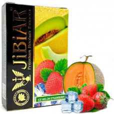Табак для кальяна Jibiar Ice Melon Strawberry (Дыня Клубника Лед) 50 гр