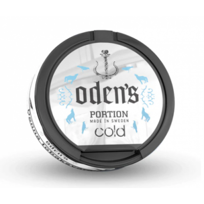 Снюс Oden's Cold 18 г 9 мг/г (табачный, толстый)
