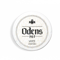 Снюс Oden's No 3 White Portion 15gr / 9 mg/g