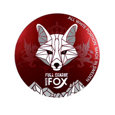 Снюс White​ Fox Full Charge 16.5 мг/г (бестабачный, тонкий)