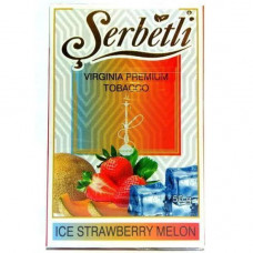 Табак для кальяна Serbetli  ice strawberry Mellon